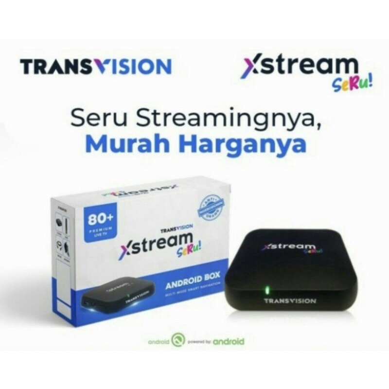 Android Box Xstream Seru Transvision