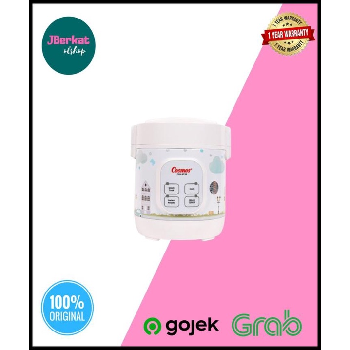 Cosmos Mini Rice Cooker - Crj-1031 - Crj1031 - Putih