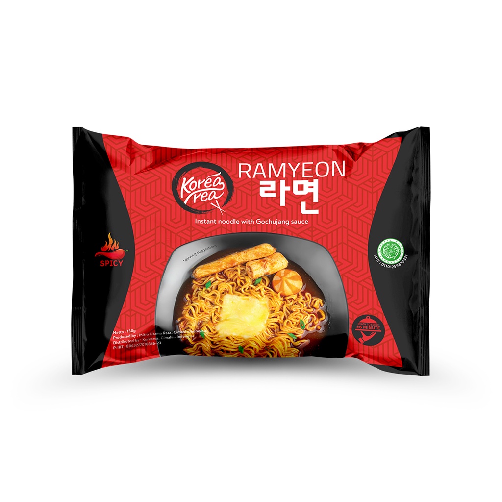 

KOREAREA - RAMYEON Halal (160g) Ramyun Mie Korea Pedas Spicy Rabokki Ramen Toppoki Raboki Rabboki Tokpoki tteokbokki Mozarella Instan Ramyeon HALAL Rabokkiban Samyang Odeng Makanan Murah Jajan Korea Pedas Ringan Warcup Snack Mujigae Koreakeun