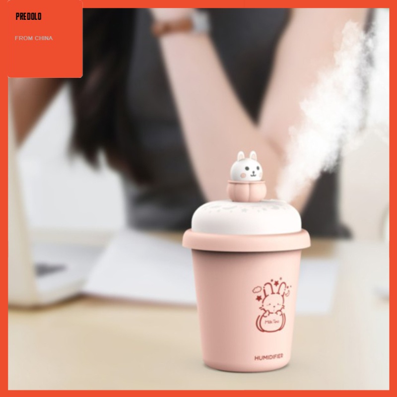 [In Stock] Portable Humidifier Rabbit 300ml Water Tank Air Diffuser for Personal