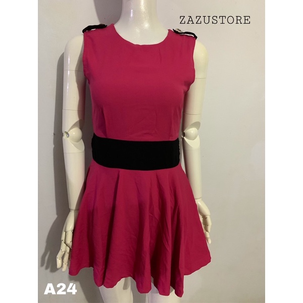 DRESS PINK FANTA WANITA