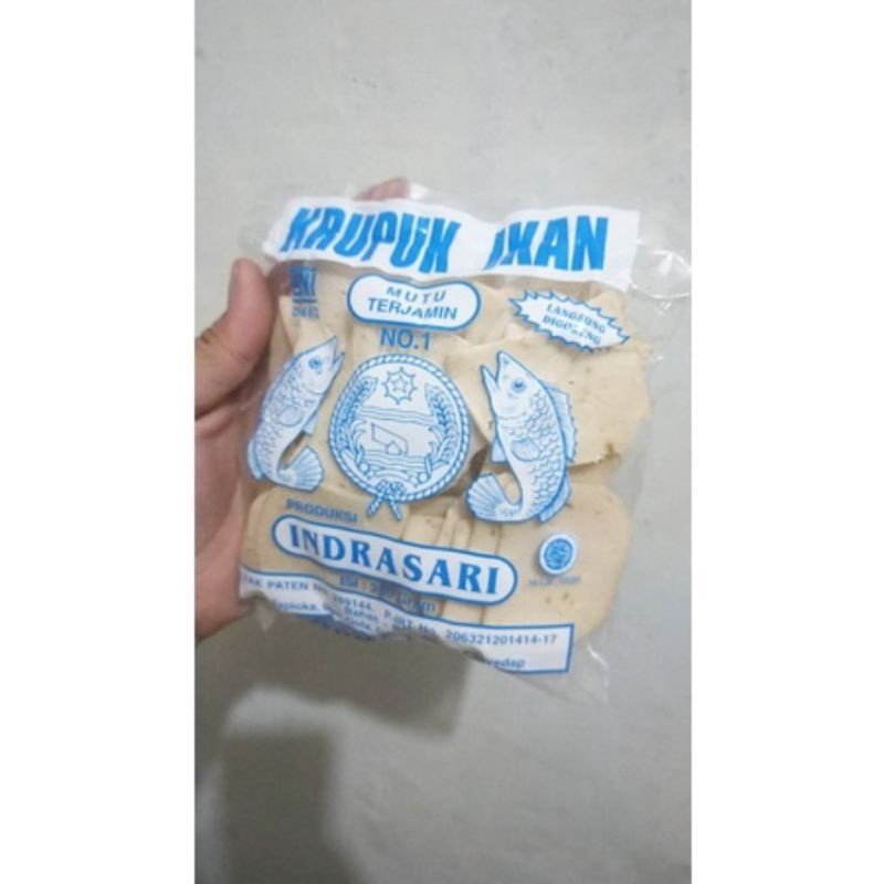 

Kerupuk Ikan Indrasari Biru Kemasan 250 Gram