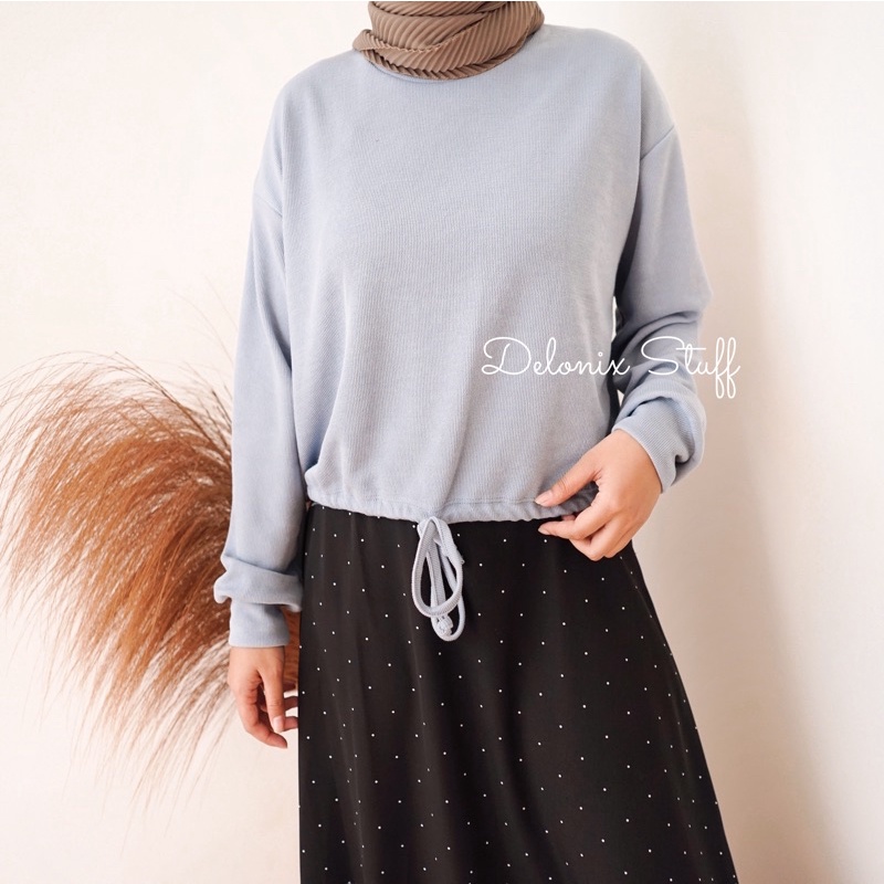 sheilla knit crop TOP