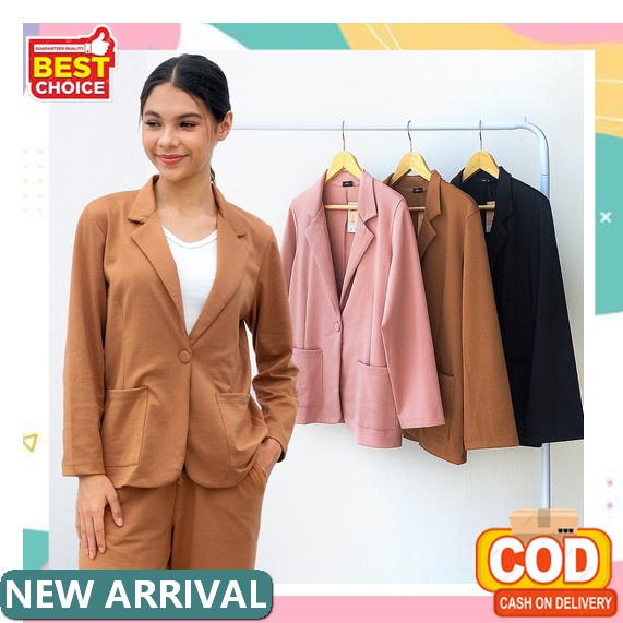 Long Set Mini Midi Dress Dres Drees Baju Atasan Bleezer Blezeer Balzer Blezer Belezer Blezzer Blizer