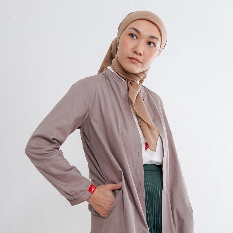 ATASAN WANITA TUNIK DAUKY ATASAN DAUKY KEMEJA DAUKY TUNIK BASIC POPLIN DAUKY ORIGINAL
