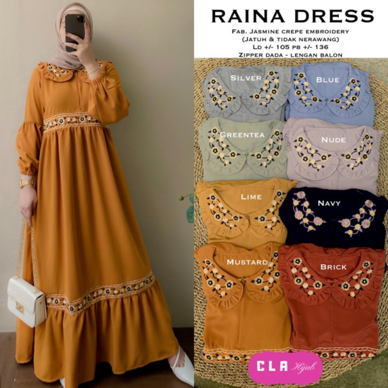 RAINA DRESS ORI BY CLA FASHION SOLO