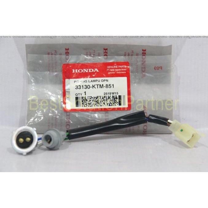 Premium FITING LAMPU DEPAN HONDA LEGENDA SUPRA X 125 33130-KTM-851 Kualitas Oke