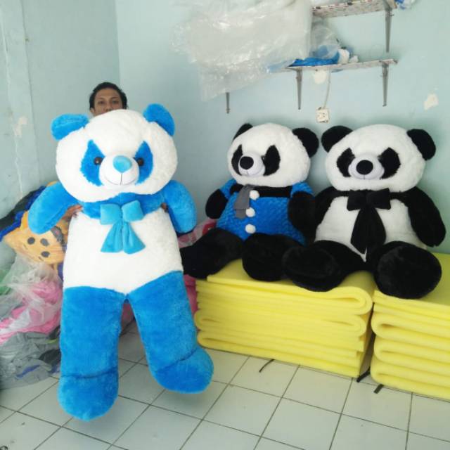 BONEKA PANDA / BONEKA RASFUR / BONEKA SUPER JUMBO | Shopee ...