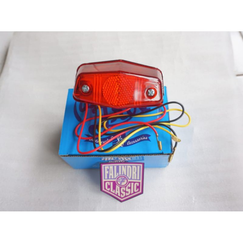 lampu stop bsa model tanggung stoplamp bsa cb racing cb100 cb125 japstyle bratstyle