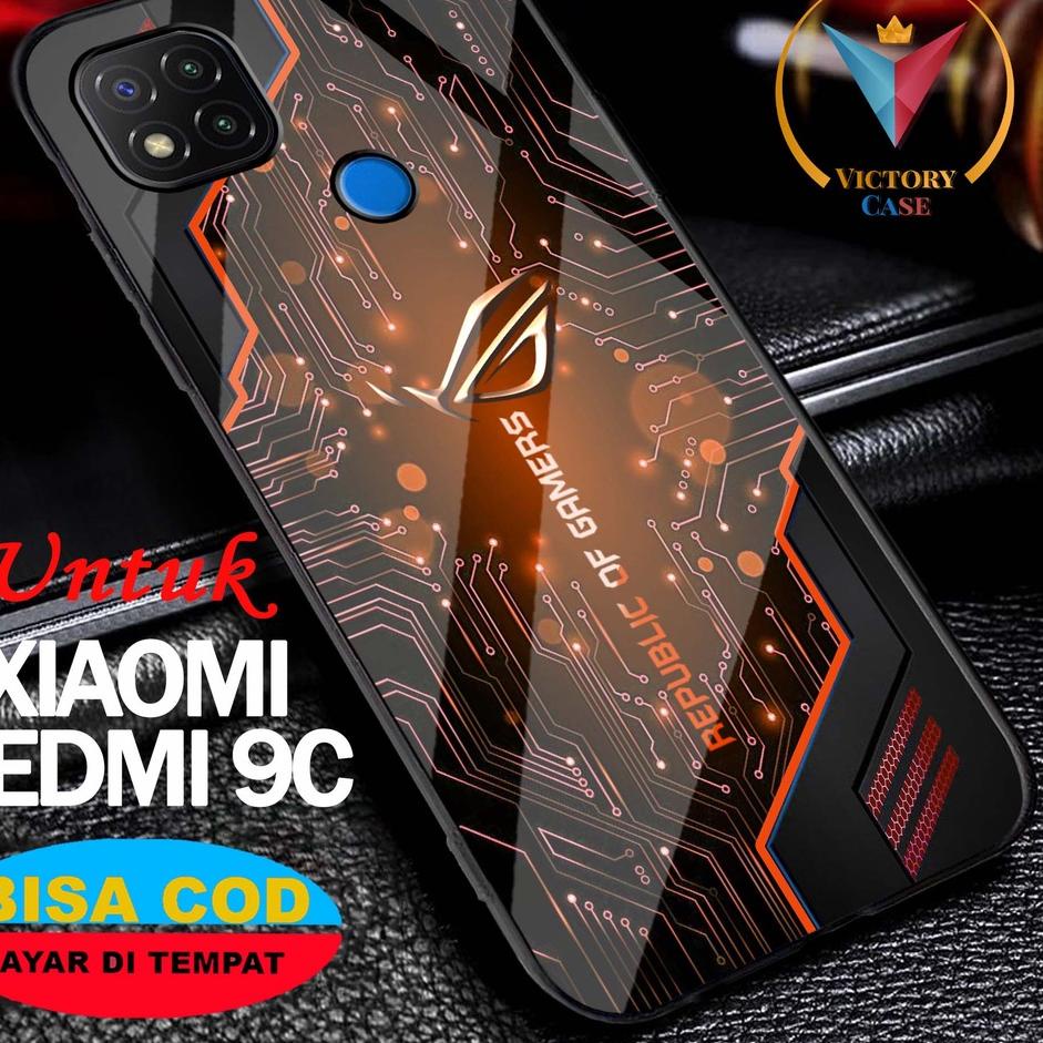 Terbaik Case XIAOMI REDMI 9C Terbaru - Victory case [ ROG2 ] Case Hp - Casing XIAOMI REDMI 9C - Soft