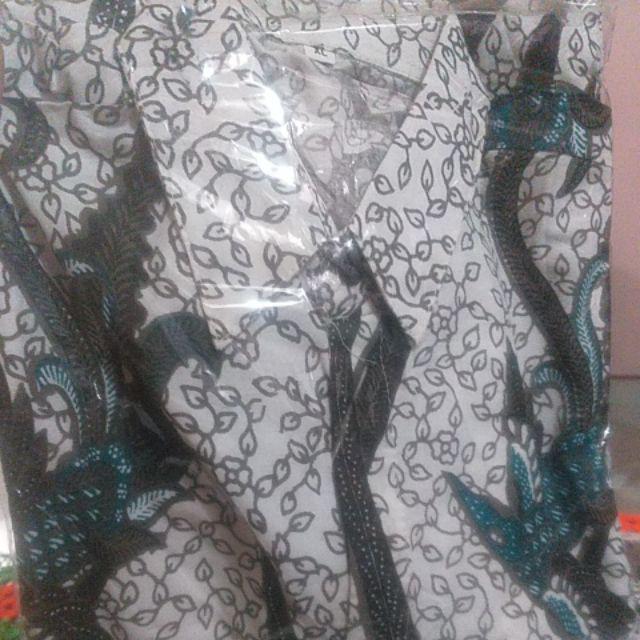 Kemeja Batik Pria Lengan Pendek Size M L Xl Xxl Bswart Batik Hrb026 Kenongo Hem Panjang Padi