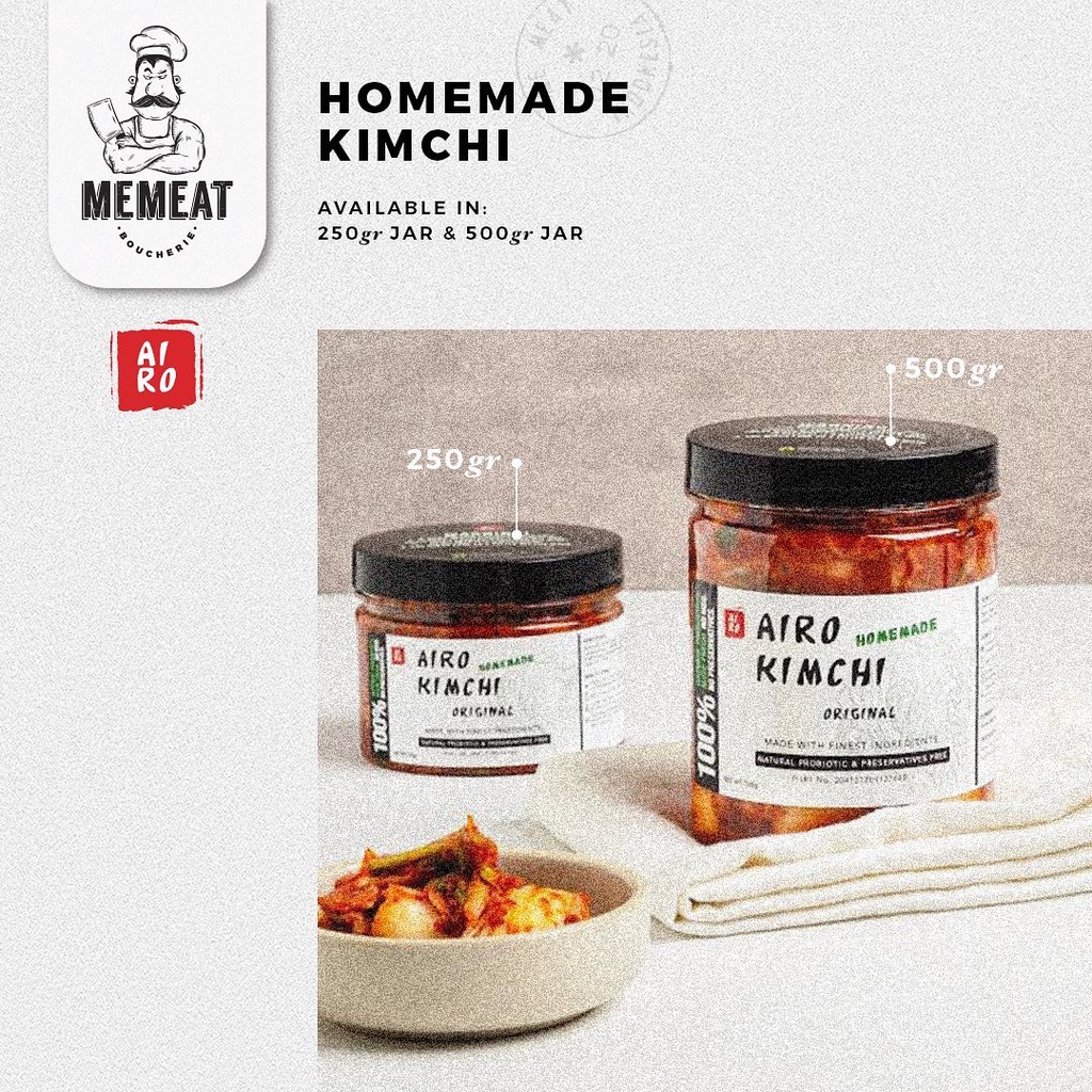

Airo Fresh Kimchi - Memeat