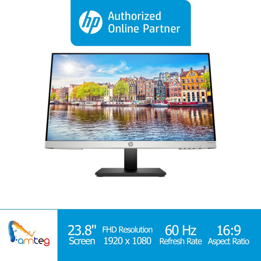 HP Monitor 24mh 23.8-inch Monitor [7XM23AA]
