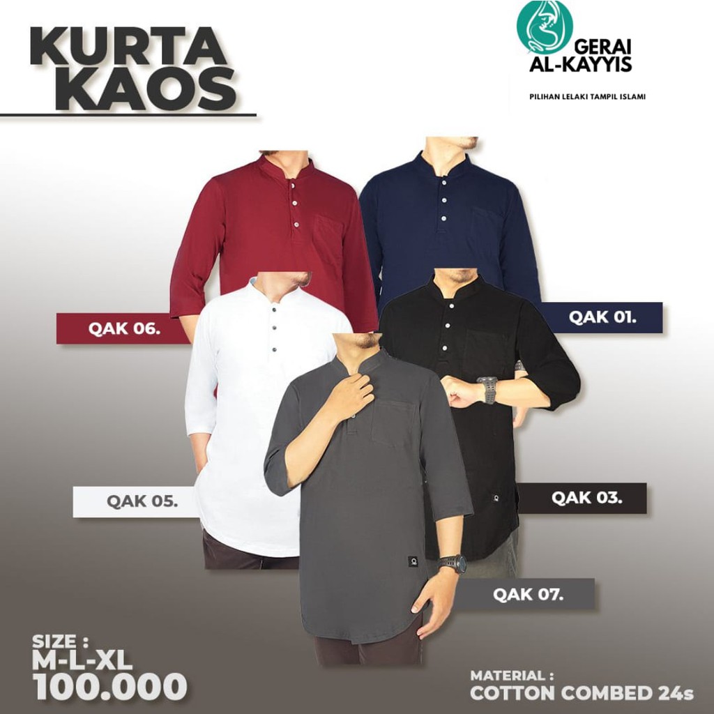 KAOS KURTA PAKISTAN QOMISHU ORIGINAL