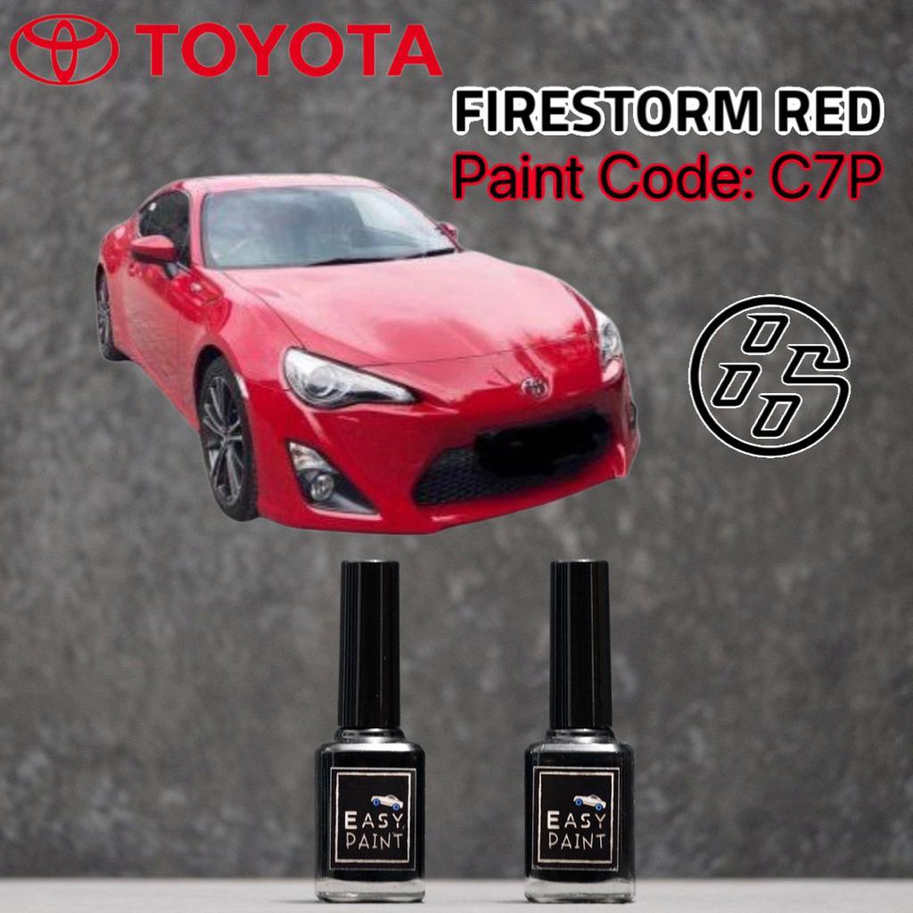 Cat Oles Firestorm Red Solid C7P Toyota FT86 FT 86 Merah Solid 15ml