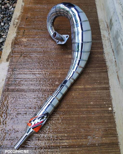 Knalpot YKJ RX King Lobster Chrome Full Cacing Suara Super Garing Istimewa Original YKJ-2