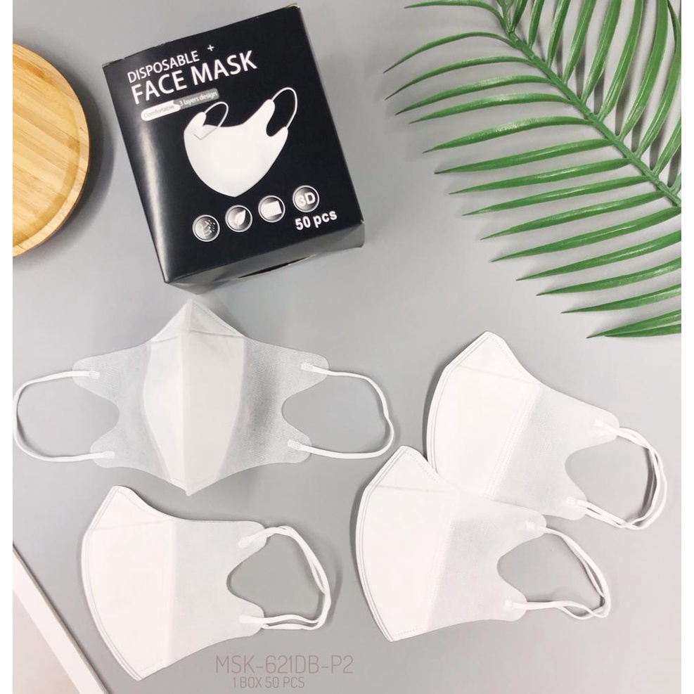 Masker Duckbill Dewasa IMPORT Anti Virus Disposable Earloop mask Fashion