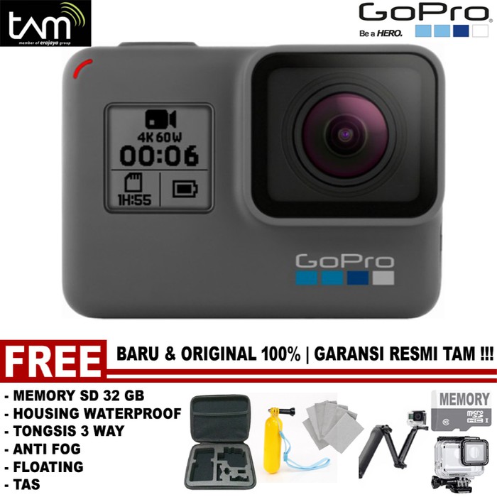 GOPRO HERO 6 BLACK 4K   GO PRO HERO6 BLACK ORIGINAL