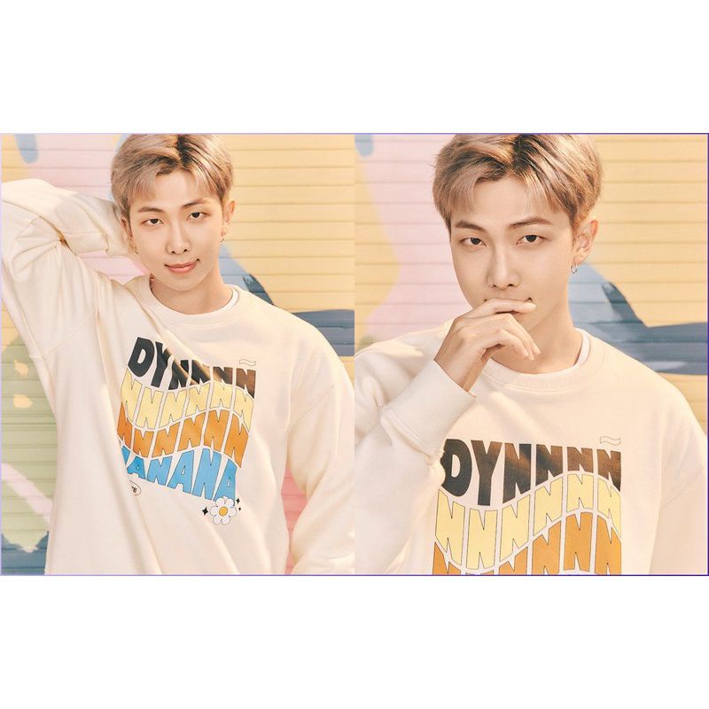 SWITER NAMJOON BTS DYNAMITE X FILA FREEBIES