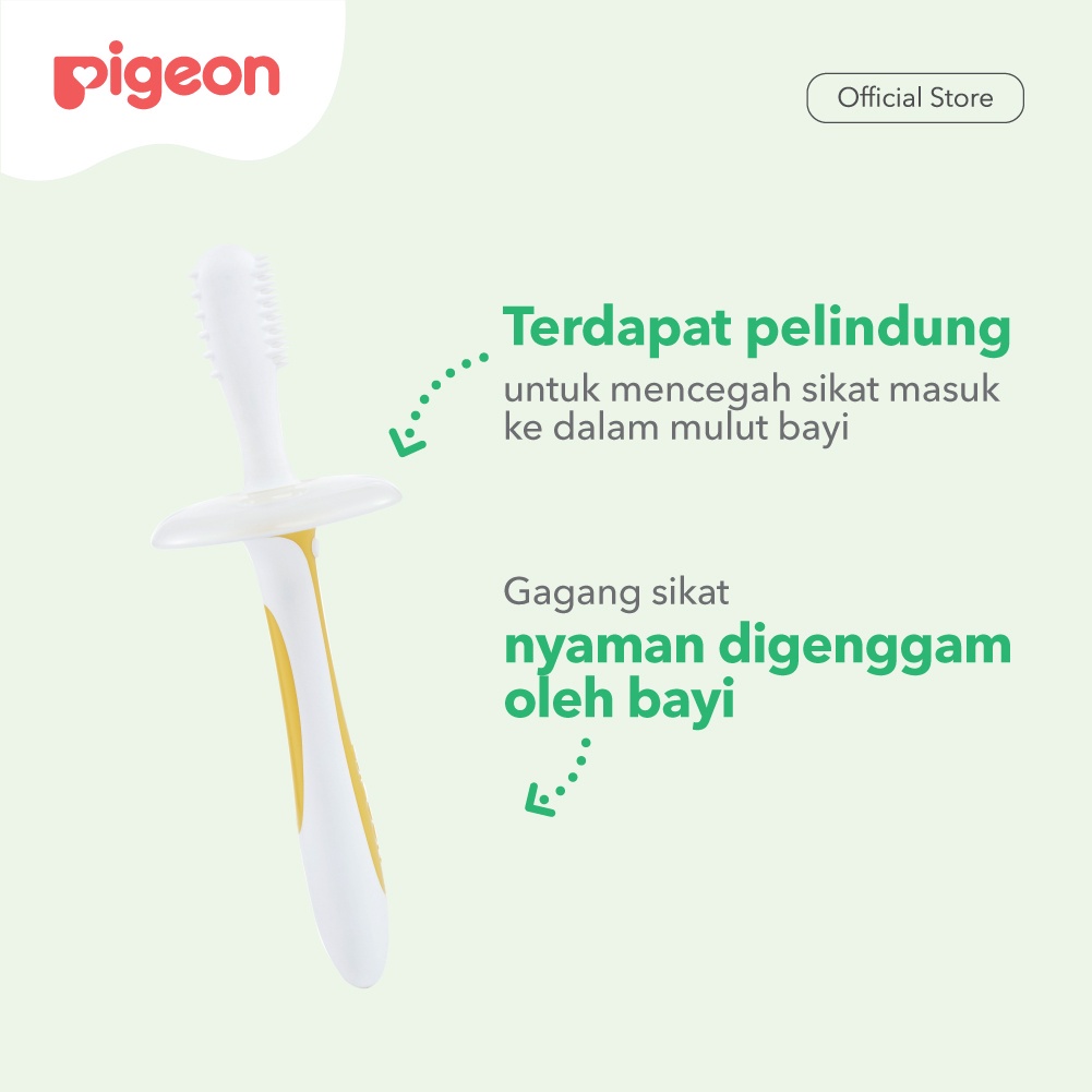 PERA26 Pigeon Training Toothbrush Lesson 1 Sikat Gigi Bayi