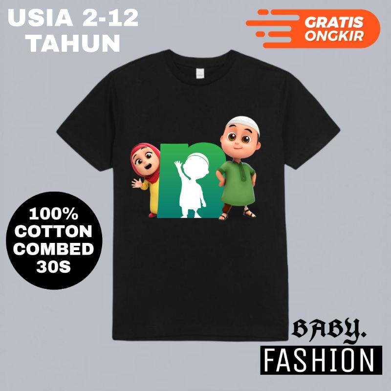 KAOS BAJU NUSSA RARA ANAK - SEMUA TITIPAN ALLAH TSHIRT KIDS BABY PAKAIAN ATASAN HITAM FILM LAKI LAKI