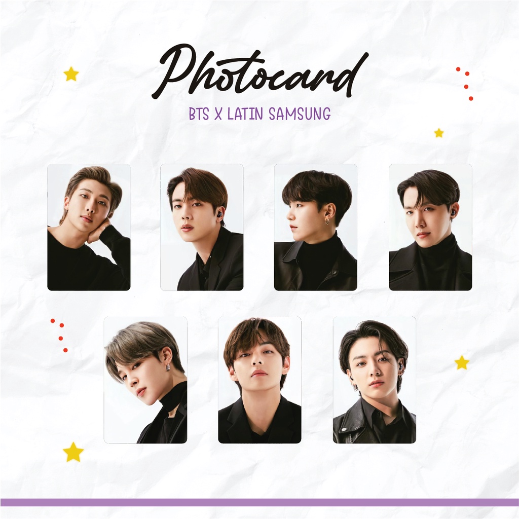 [UNOFFICIAL] Photocard BTS x LATIN SAMSUNG