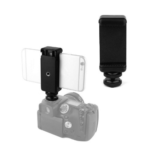 U Holder Besar Clamp Handphone Tripod Monopod Tongsis Holder Hp Type Vertical Horizontal Universal Android Iphone-3