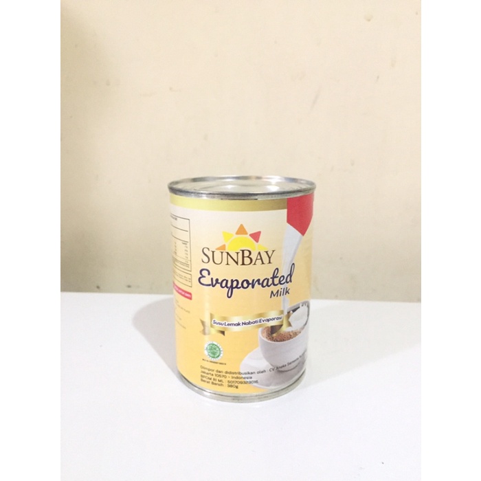 

Sunbay Evaporated Milk 380gr - SATUAN