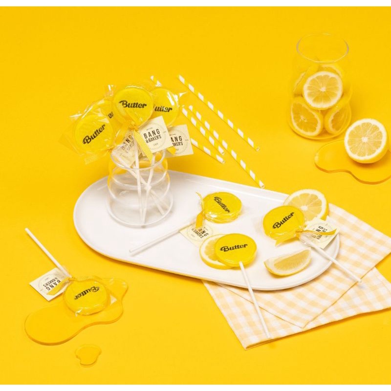 (READY) OFFICIAL BTS BUTTER LOLLIPOP LIMITED STOCK