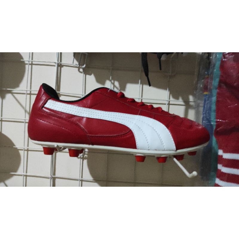 sepatu bola puma king kulit