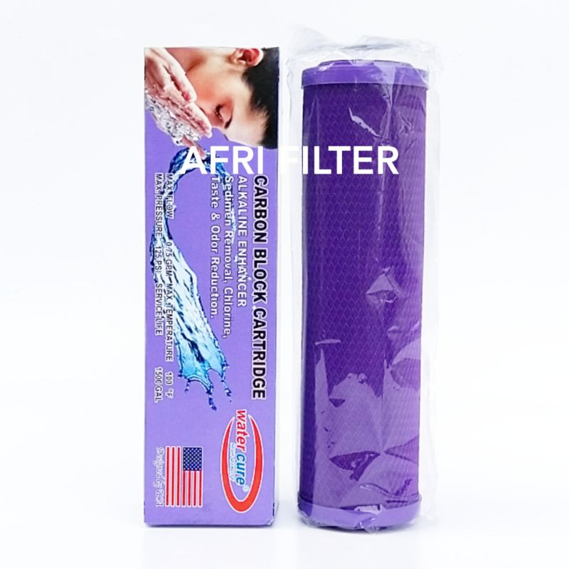 Filter Air Parts / CTO ALKALINE ENHANCER WATERCURE 10&quot; Carbon Block