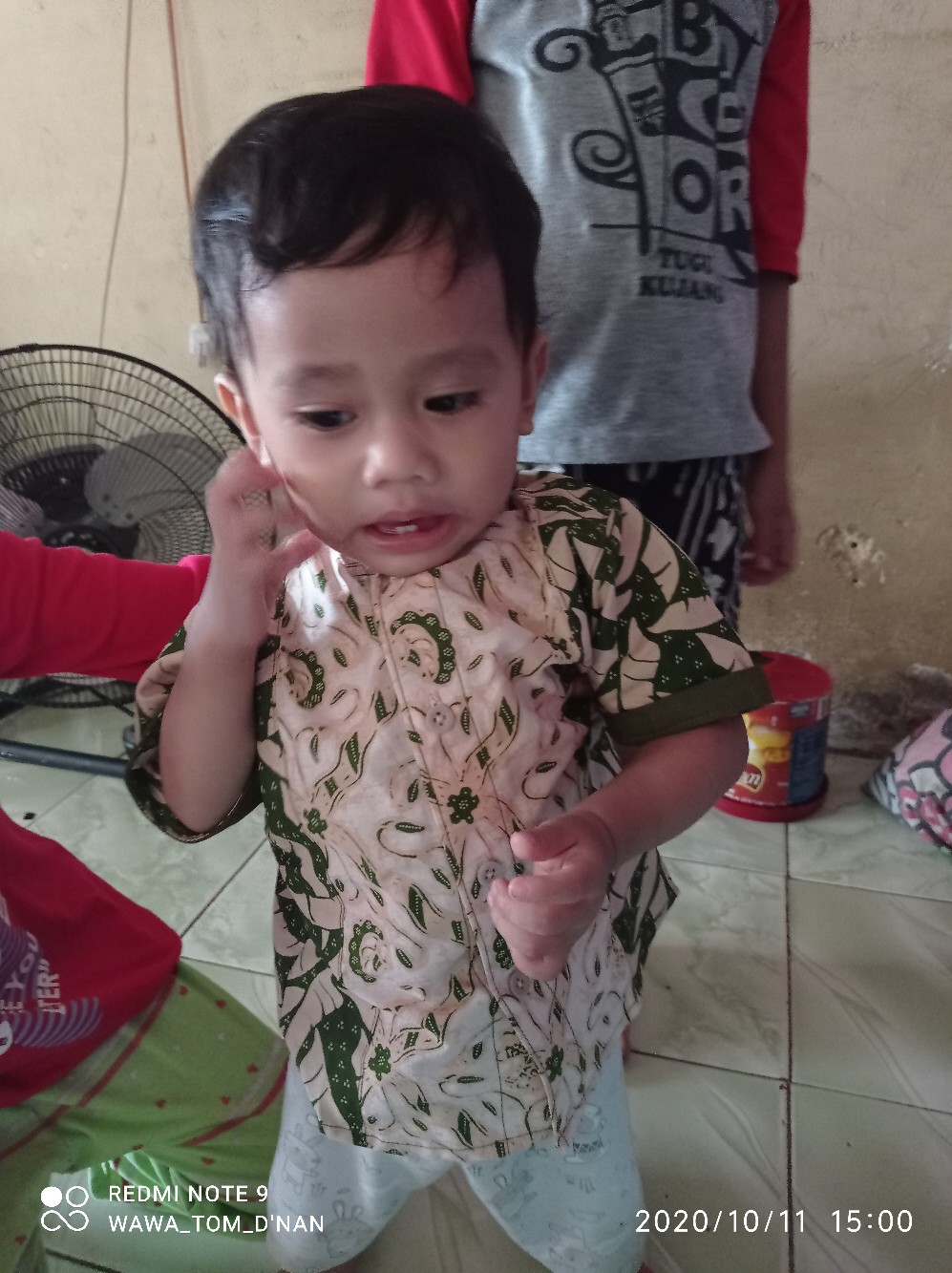 Po Batik Anak & Ayah Lengan Pendek