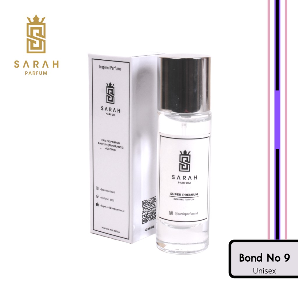 Sarah Parfum Bond No 9 I Love New York - Parfume Farfum Minyak Wangi - Unisex Wanita Cewek Cowok