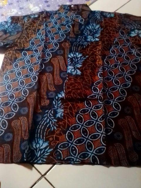 Batik Keluarga Couple Gamis M L Xl Xxl Xxxl Blouse Seno Super Jumbo
