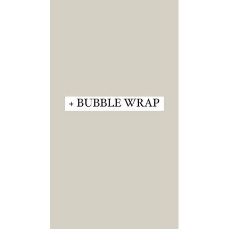 

+ BUBBLE WRAP TEPLOK