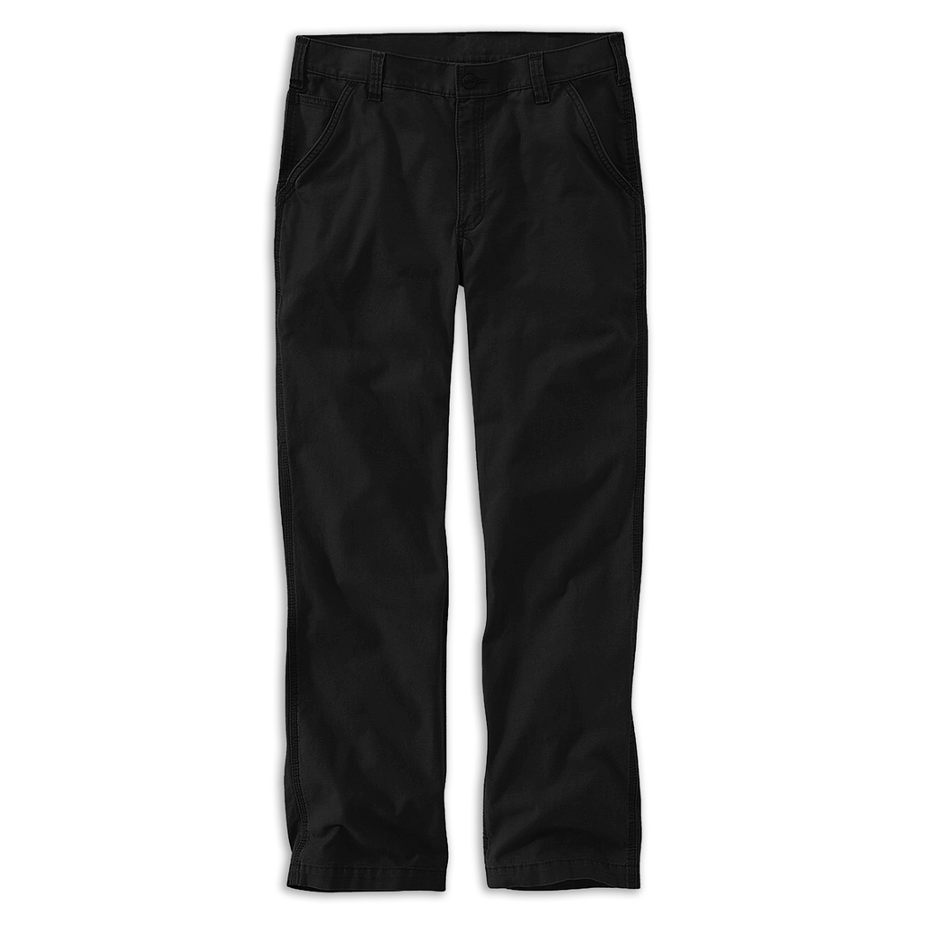 Dritto Baggy Long Pants Canvas - Celana Panjang Regular - Hitam