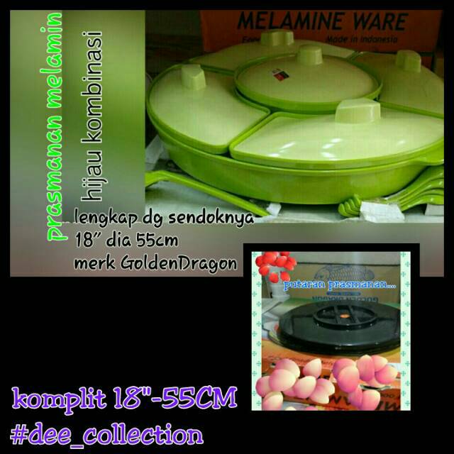 Prasmanan party set melamin 18"