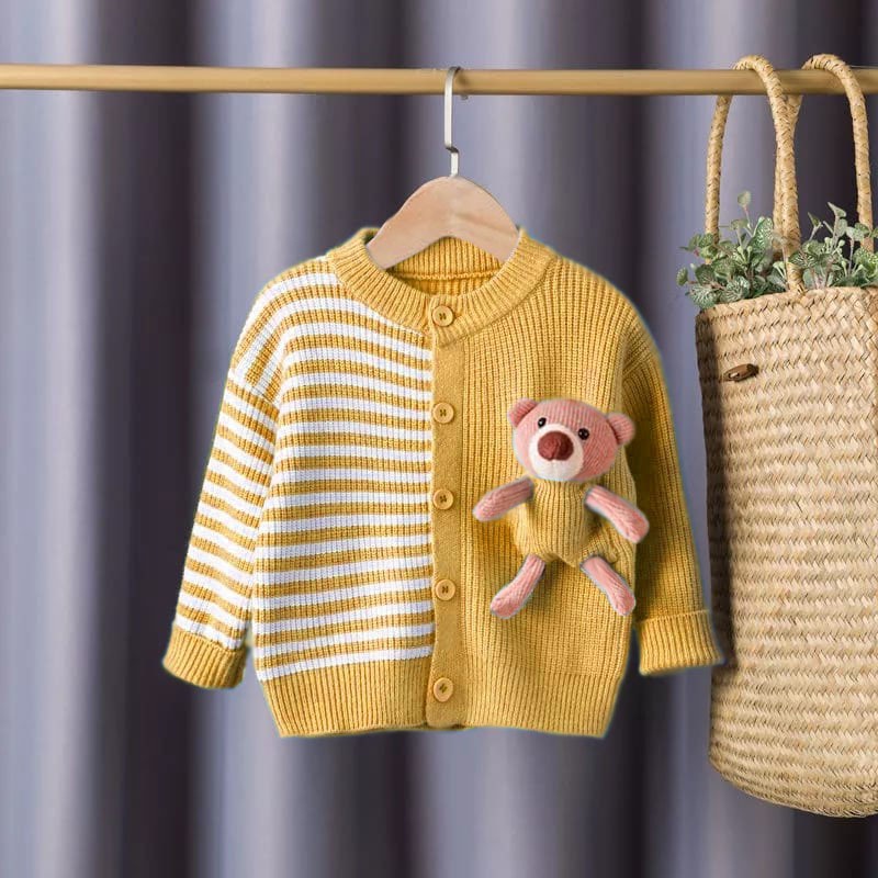 TokoMilkan Cardigan Rajut Premium Anak Perempuan Renata Kida | Atasan Anak Umur 1-6 Tahun