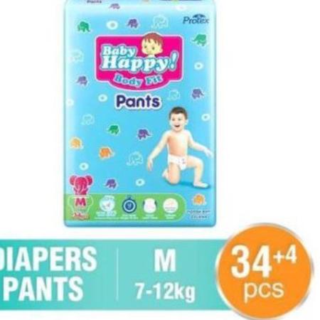 ◘ BABY HAPPY PANTS M 34+2 ❂