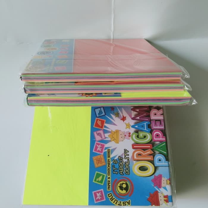 Kertas Melipat Asturo (Origami) 10x10 (50 Lembar)