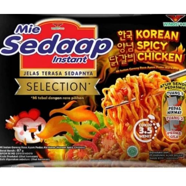 

Mie sedap korean spicy