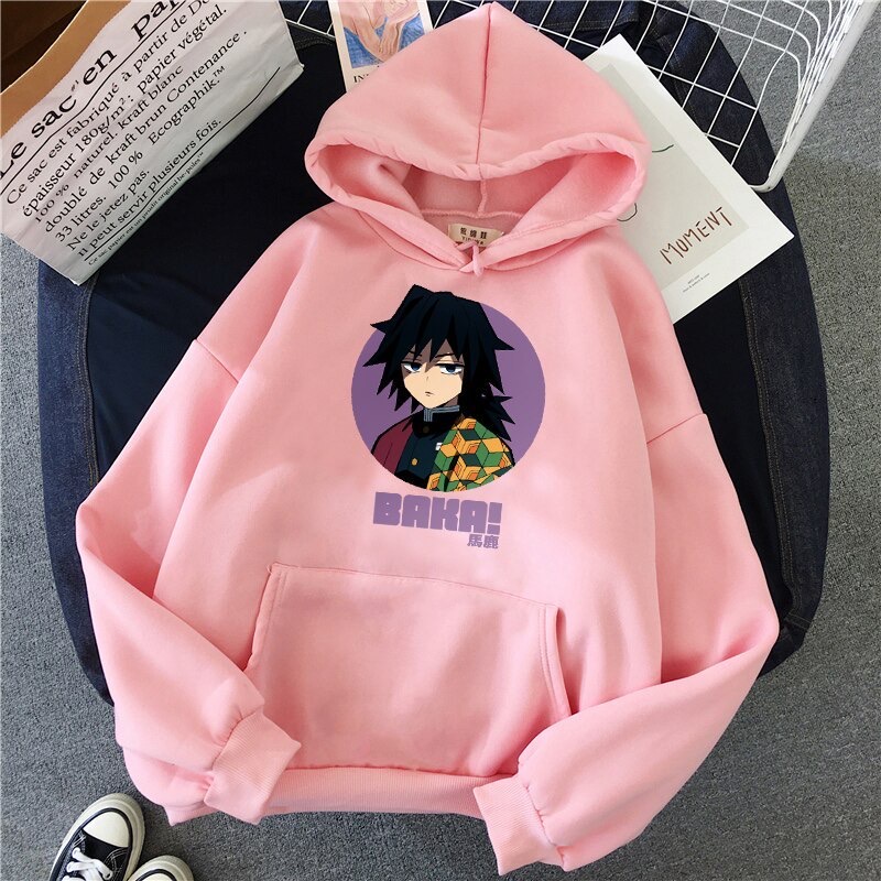 BAKA Anime Jumper Hoodie II Sweater Hoodie Anime II Sweter Oblong Topi Sz M - XL ( Pria &amp; Wanita / Anak &amp; Dewasa )