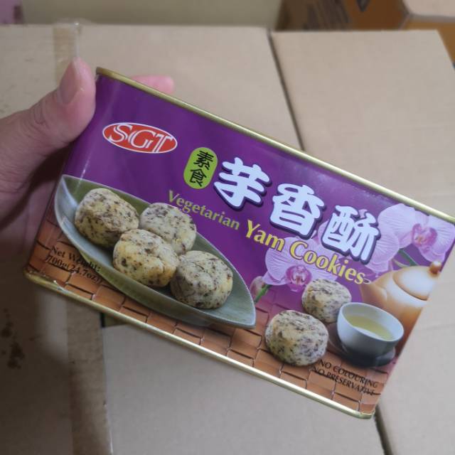 SGT Yam Cookies Vegetarian (Roti Keladi)