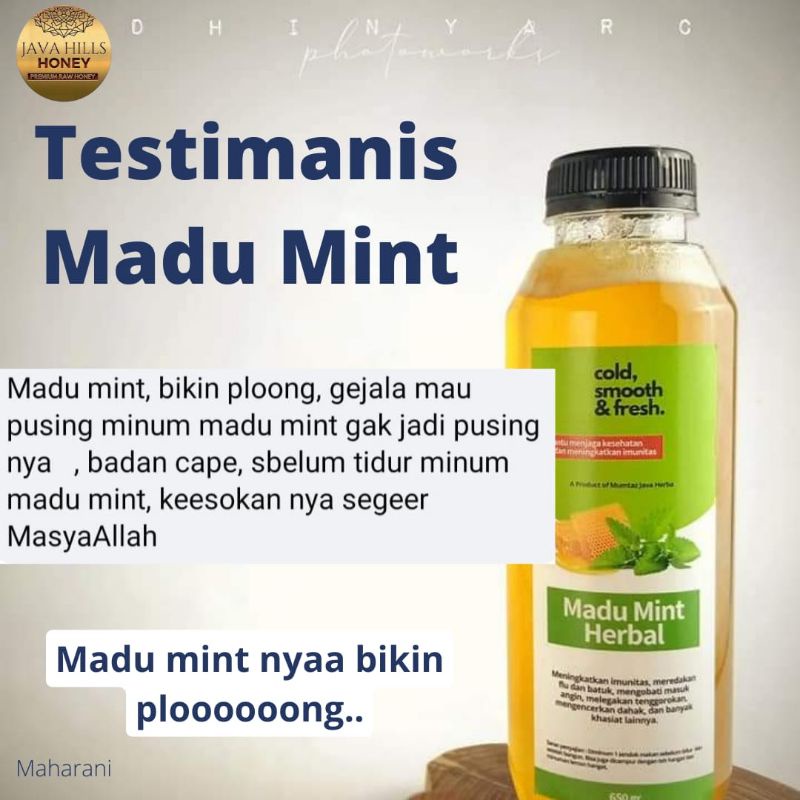 

Madu Mint 650gr