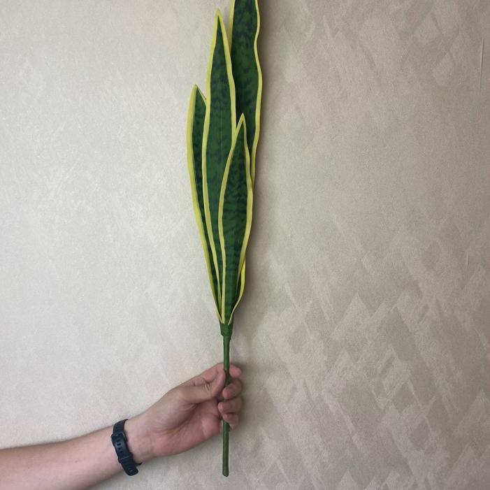 ➱ Daun Lidah mertua artificial plastik import ♕