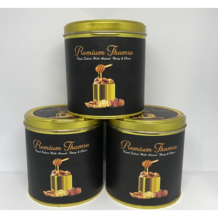 

Premium Thamra Kurma Sukari Dengan Almond, madu Dan Keju