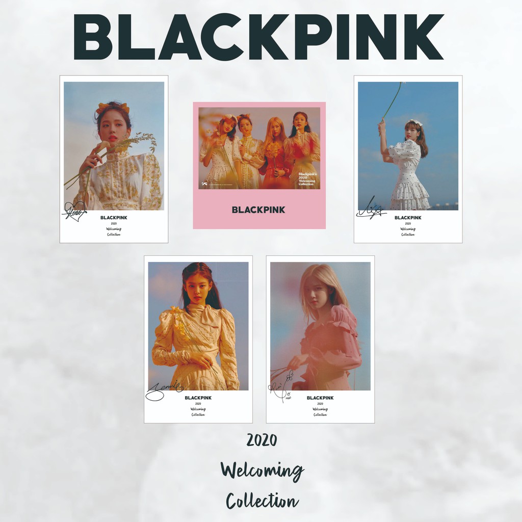 [NEW] BLACKPINK POLAROID 2020 WELCOMING COLLECTION