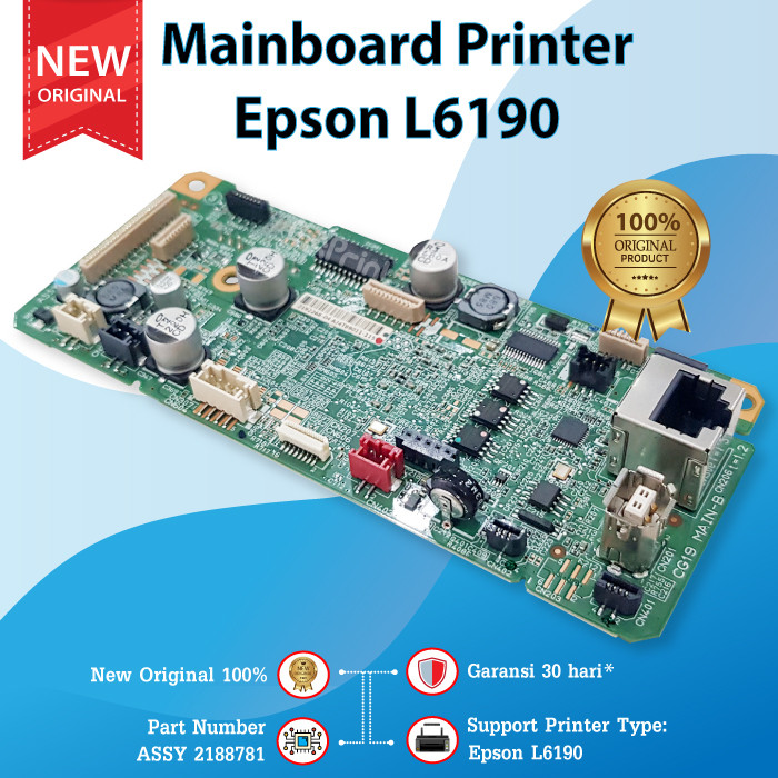Mainboard Printer Epson L6190- Motherboard L6190- Board l6190 2188781 FPTS530