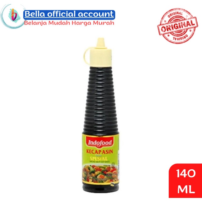 

Indofood Kecap Asin Botol 140 mL