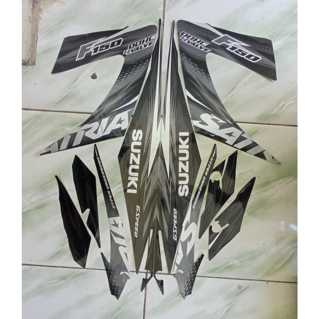 stiker striping suzuki satria fu 2013